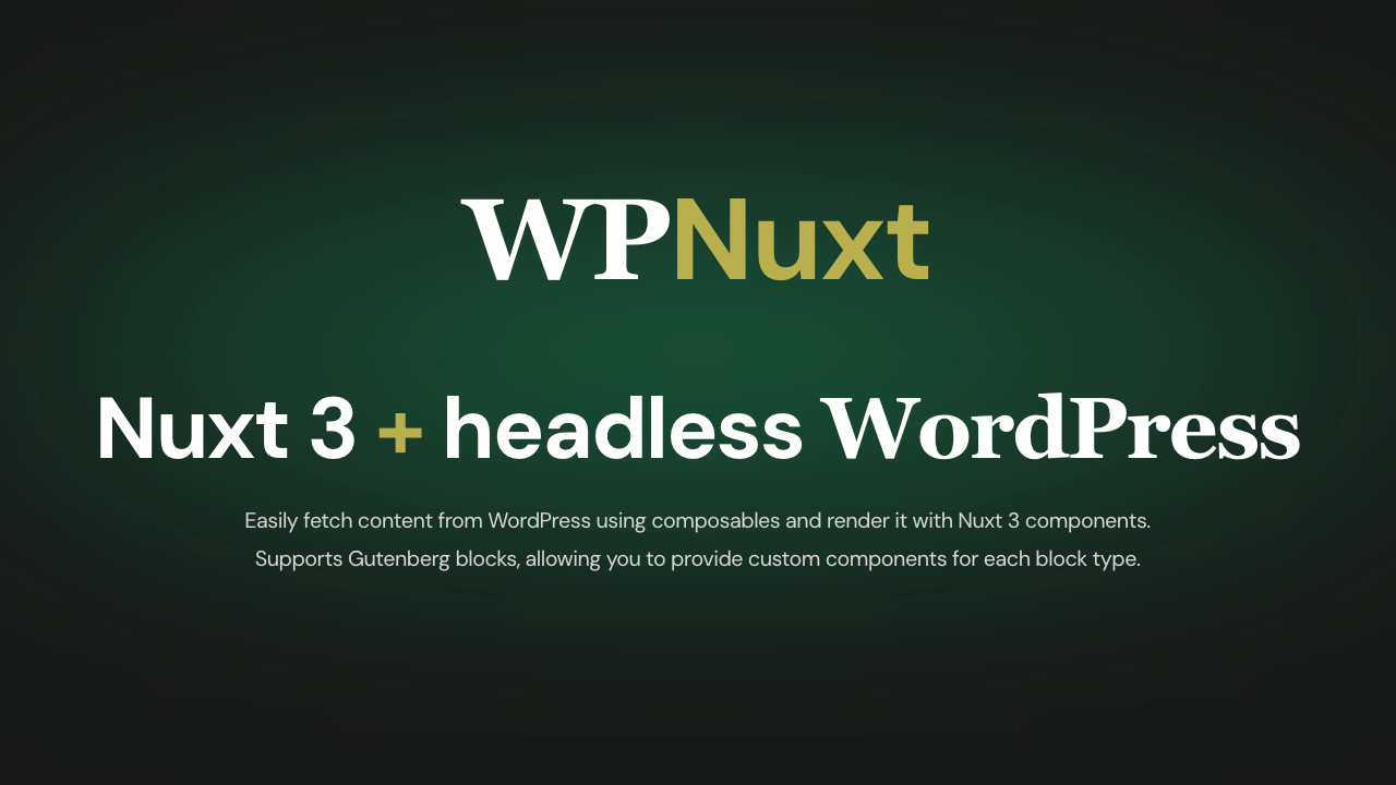 WPNuxt